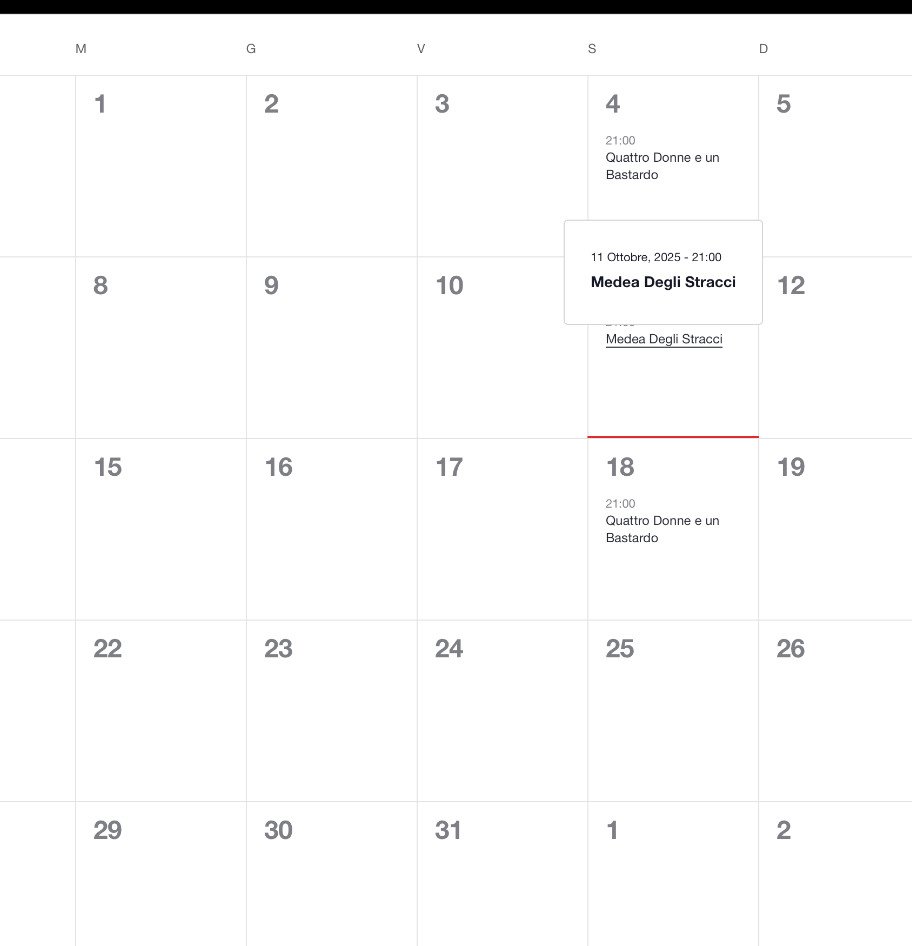 NUOVA SEZIONE “APPUNTAMENTI”